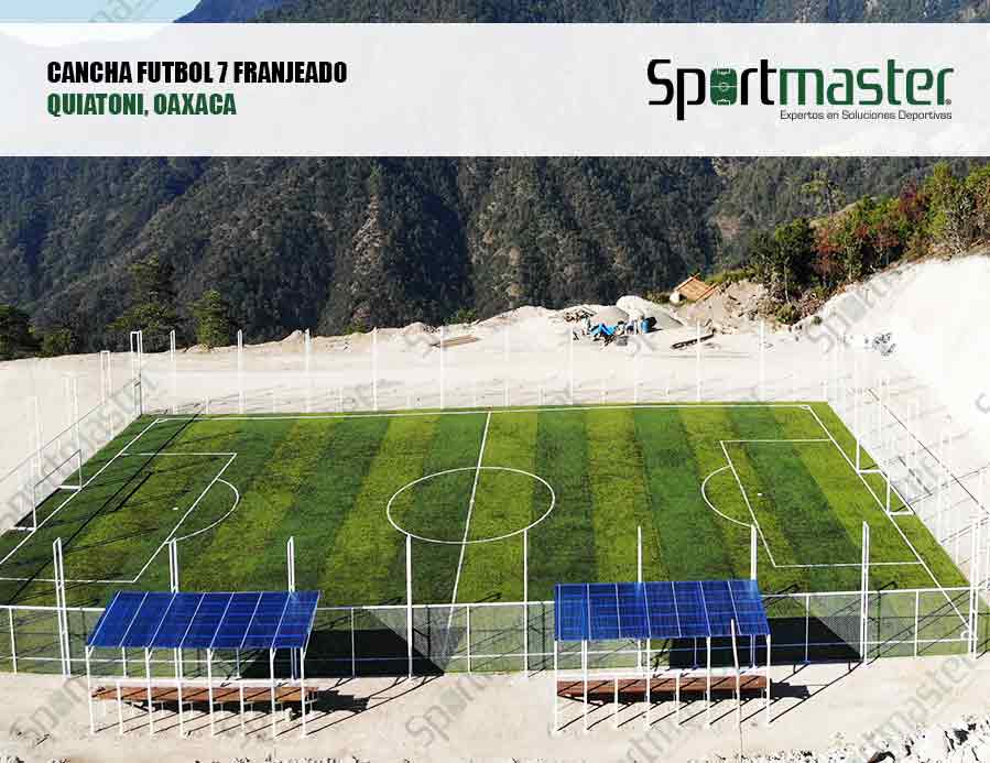 Quiatoni oaxaca s canchas de futbol7 pasto