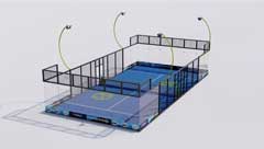 Precio cancha de padel