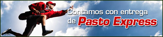 Contamos con entrega de Pasto Express