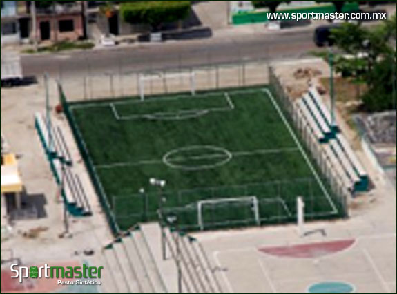 Pasto sintetico parque mend