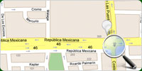 Mapa de ubicación: Futregio