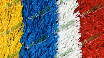 Pasto sintetico color